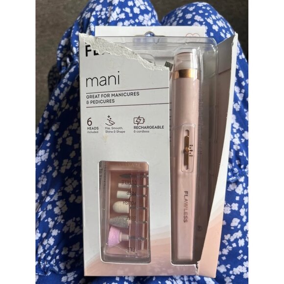 Finishing Touch Flawless Mani & Pedi Electric Nail Drill File - Picture 1 of 2